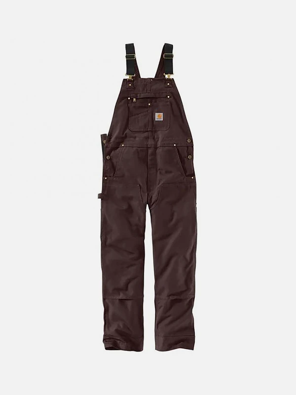 (102776) 카펜터 덕 BIB 오버롤 DARK BROWN